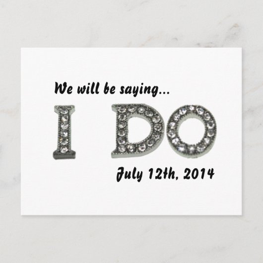 Ik heb een weddenschap om de uitnodiging op de dat (Voorkant)