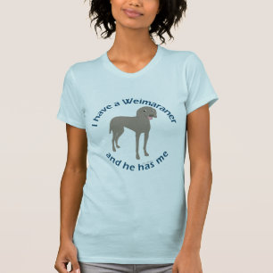 Ik heb een Weimaraner T-shirt