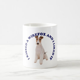 Ik heb een Wire Fox Terrier gekust Koffiemok