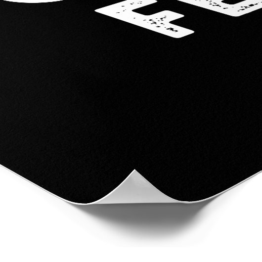 Ik heb een wolkenkoorts met een weerdoek. poster (Hoek)