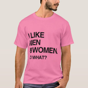 IK HEB EEN ZAAK AAN BEIDE MANNETJES EN VROUWEN, WA T-SHIRT