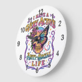 Ik heb een zeer actieve... grote klok (Hoek)