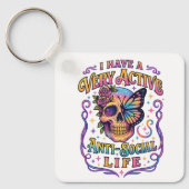 Ik heb een zeer actieve... sleutelhanger (Voorkant)