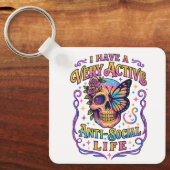 Ik heb een zeer actieve... sleutelhanger (Voorkant)