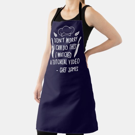 Ik heb een zelfstudie video grappig & aangepaste c schort (Insitu)