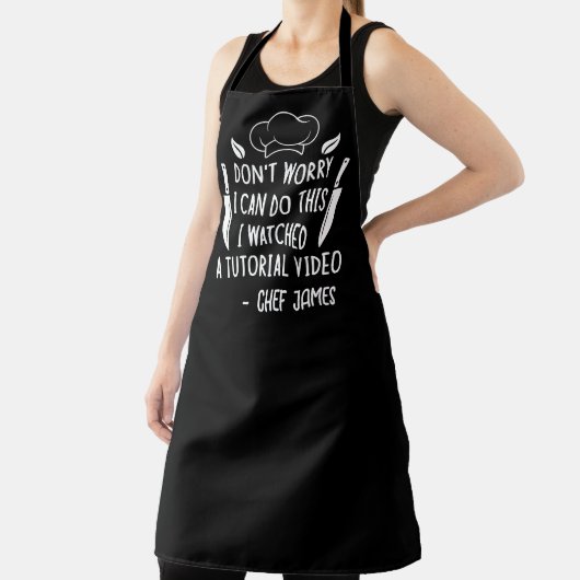 Ik heb een zelfstudie video grappig & aangepaste c schort (Insitu)