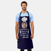 Ik heb een zelfstudie video grappig en aangepaste schort (Gedragen)