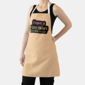 Ik heb een zuiver hart. Maar deze geest.. Schort (Insitu)