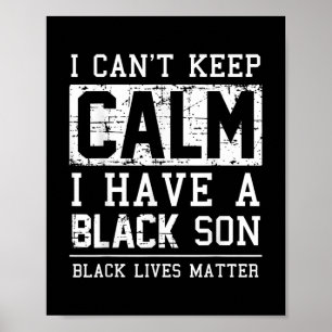 Ik heb een zwart cadeautje voor Frican mama papa Poster