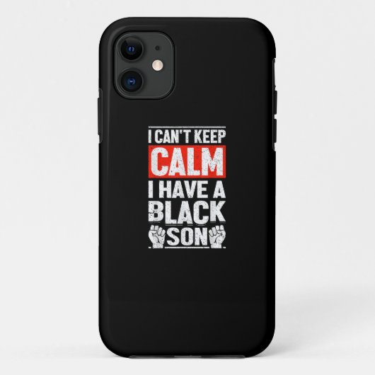 Ik heb een zwart zoontje cadeau voor Afrikaanse ma Case-Mate iPhone Case (Achterkant)