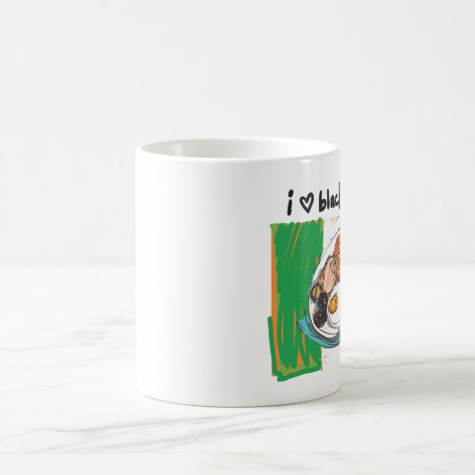 ik heb een zwarte pudding ! koffiemok (Center)