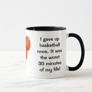 Ik heb eens Basketball opgehaald Mok