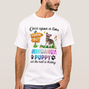 Ik heb eens een Chihuahua Puppy Dog opgehaald T-shirt