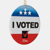 Ik heb eenzijdig gestemd keramisch ornament (Rechts)