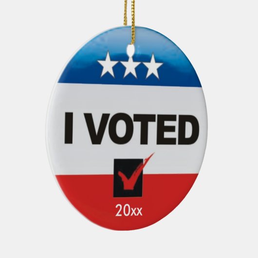 Ik heb eenzijdig gestemd keramisch ornament (Rechts)