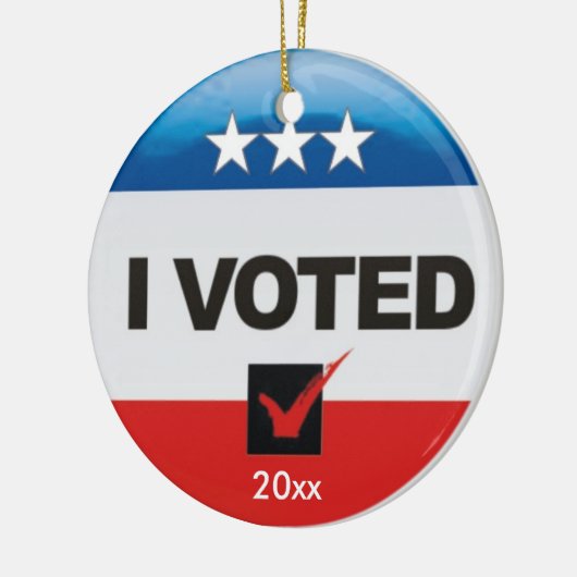 Ik heb eenzijdig gestemd keramisch ornament (Links)