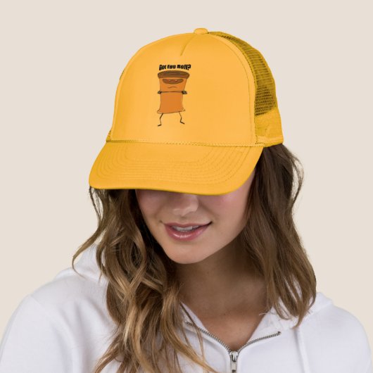 Ik heb Egg Roll. (Pet) Trucker Pet (In situ)