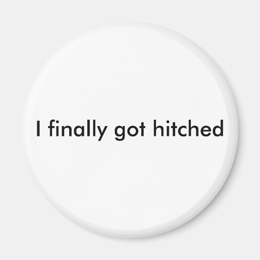 Ik heb eindelijk een magnet (Voorkant)