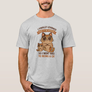 Ik heb eindelijk geleerd om normaal te zijn dus gi t-shirt