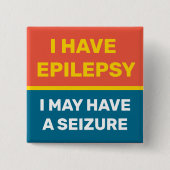 Ik heb Epilepsy Button (Voorkant)