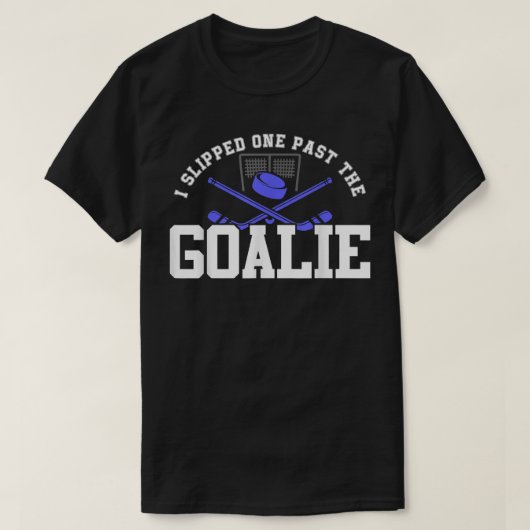 Ik heb er een uit de Goalie hockey gehaald. T-shirt (Design voorkant)