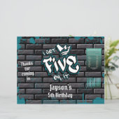 Ik heb er vijf op Chip Bag Wrapper (Staand voorkant)