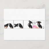 "Ik heb eten gemaakt" Briefkaart (Voorkant)