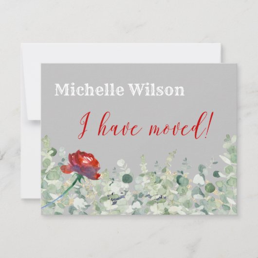 Ik heb Eucalyptus Elegant budget verplaatst Aankondiging (Voorkant)