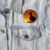 Ik heb Faith._ Ronde Button 5,7 Cm (In situ)