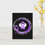 Ik heb fibromyalgie die ik niet heb. kaart (Gele Bloem)