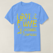 Ik heb Five On It Confucius knoeien met wiet T-shirt (Design voorkant)
