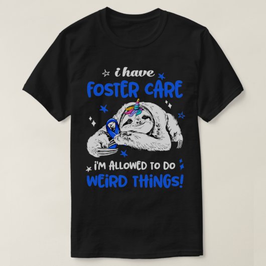 Ik heb Foster Care im toestemming gegeven om iets T-shirt (Design voorkant)
