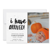 Ik heb Foto Boy Birth Announounding bereikt