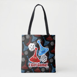 Ik heb Game Epic Board Gamer Design Tote Bag