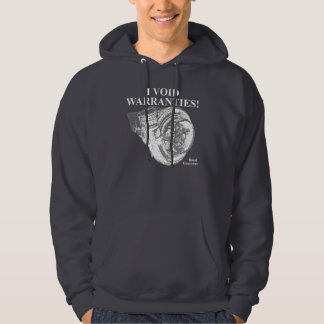 IK HEB GARANTIES VERKREGEN - zwart / donkergrijze Hoodie