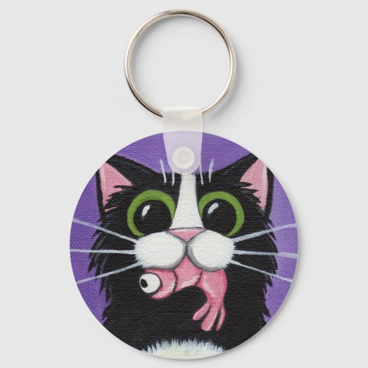 Ik heb garnaal! Button Sleutelhanger (Voorkant)