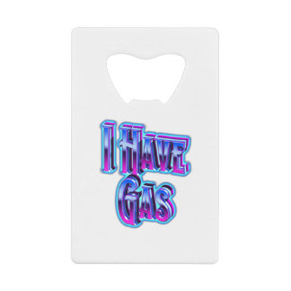 Ik Heb Gas Creditkaart Flessenopener
