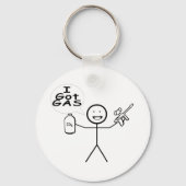 Ik heb gas sleutelhanger (Voorkant)