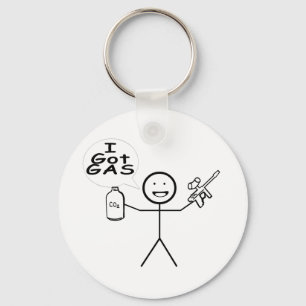 Ik heb gas sleutelhanger