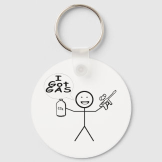 Ik heb gas sleutelhanger