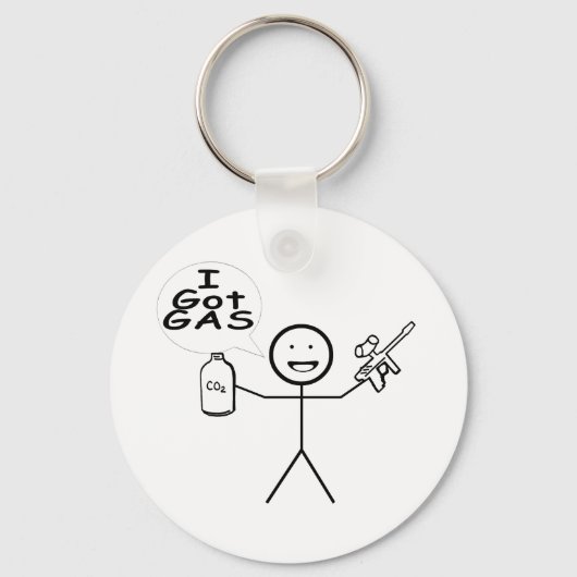 Ik heb gas sleutelhanger (Voorkant)