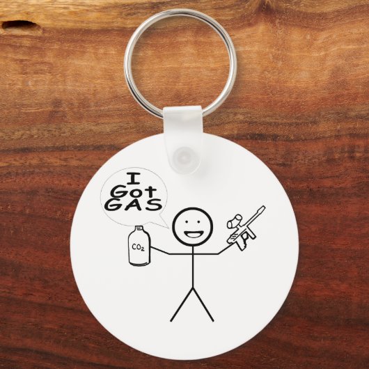 Ik heb gas sleutelhanger (Voorkant)