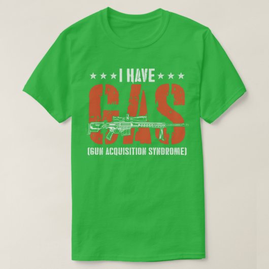Ik heb GAS T-shirt (Design voorkant)