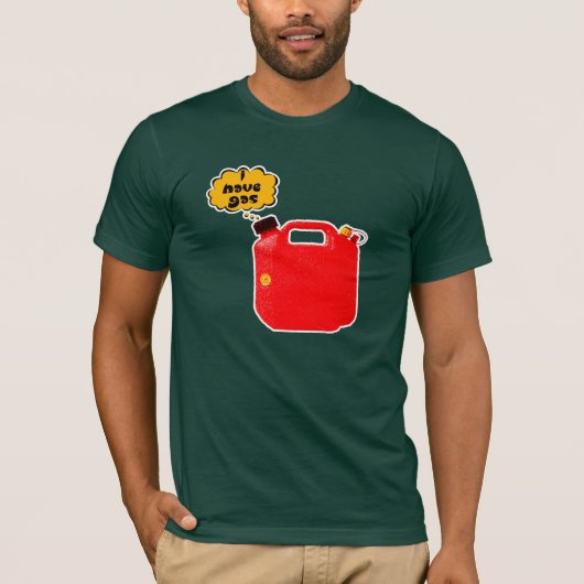 Ik heb gas... t-shirt (Voorkant)