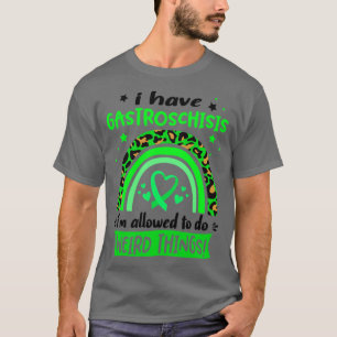 Ik heb gastroschisis, ik mag niet vreemd doen. t-shirt