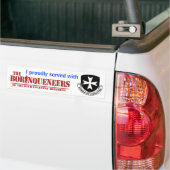 Ik heb gediend - Bumpersticker (Op Truck)