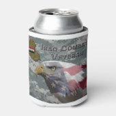 Ik heb gediend - Irag Combat Veteran Blikjeskoeler (Blikje Voorkant)