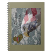Ik heb gediend - Irag Combat Veteran Notitieboek (Voorkant)