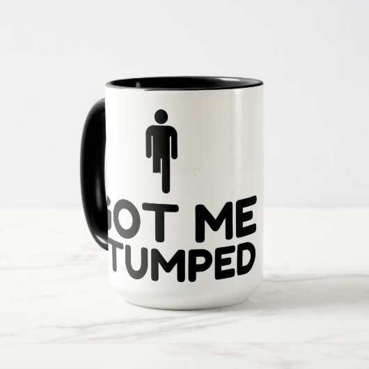 Ik heb gedumpt mok (Voorkant links)