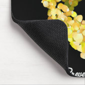 Ik heb geel Draag omdat iemand zelfmoordpreventie  Muismat (Hoek)